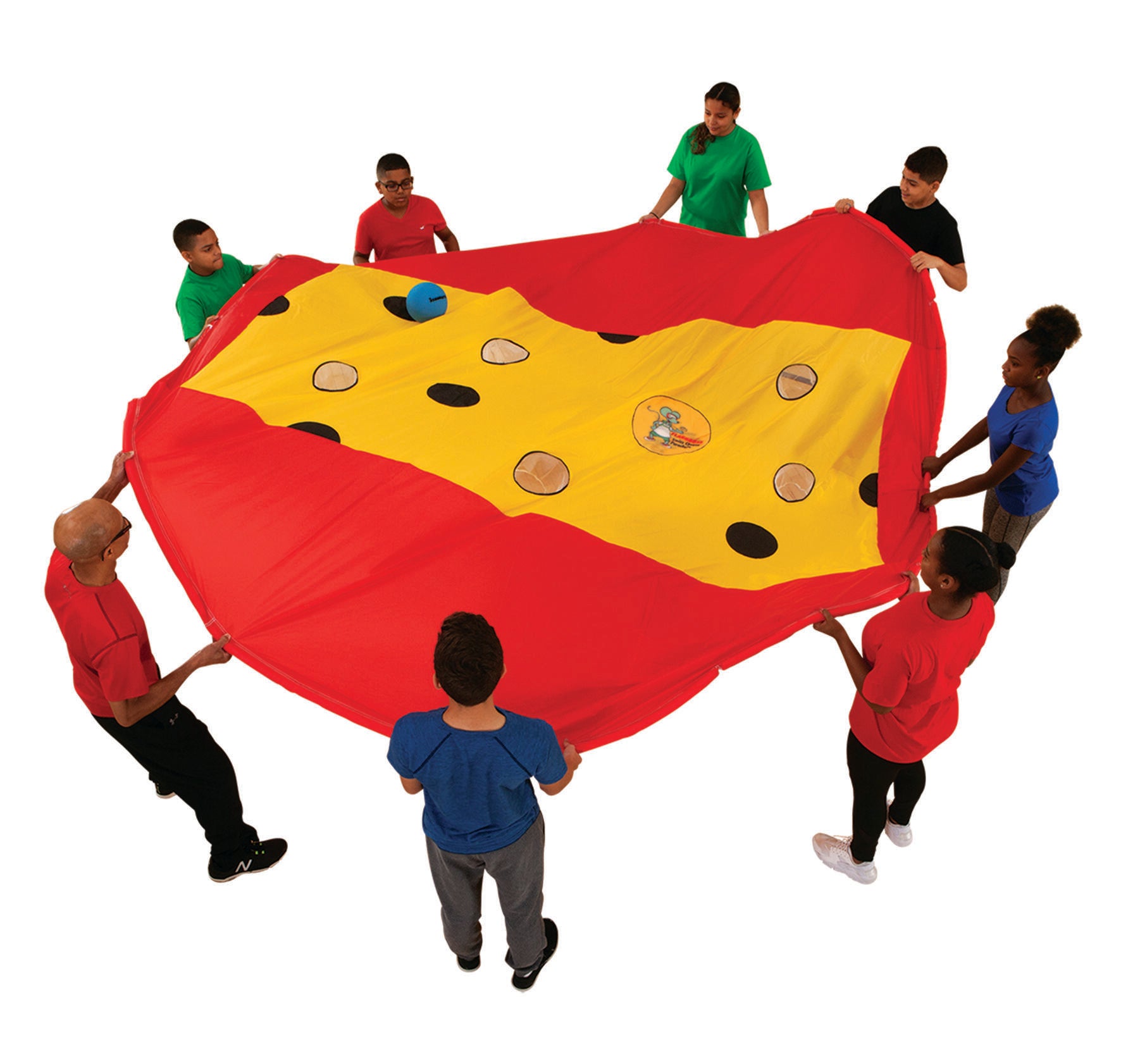 Image for Swiss Cheese Parachute, 12 Feet from School Specialty